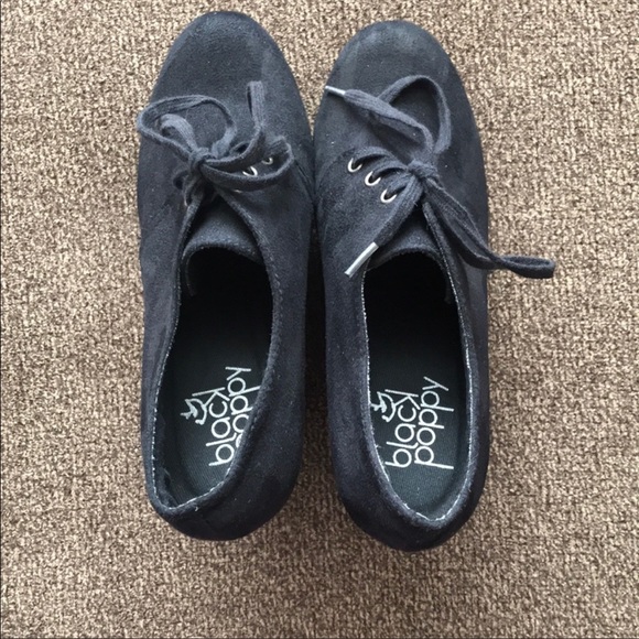 NWOB Black Poppy Heel Boots Excellent Condition. Size 6 - Picture 2 of 5